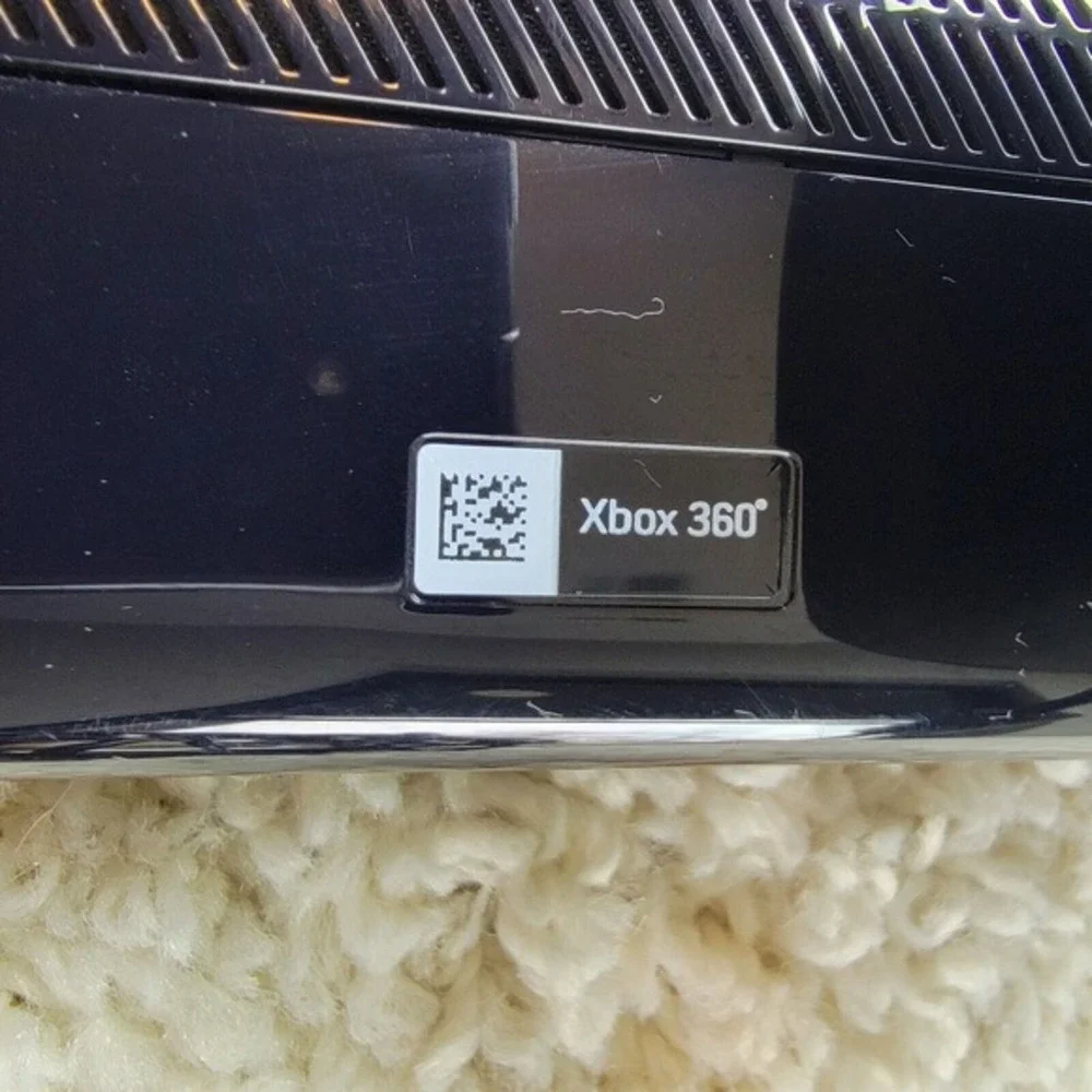 Microsoft Xbox 360 Kinect Sensor Bar Model 1473 Black‎ w/ Kinect Adventures